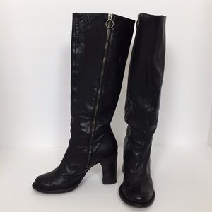 Fiorentini + Baker Genuine Leather Heeled Boots